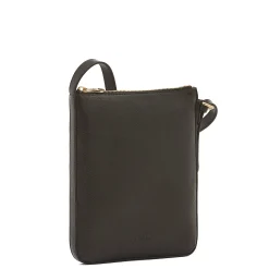 Modulo Women's crossbody bag in leather color black