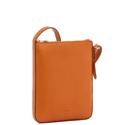 Modulo Women's crossbody bag in leather color caramel