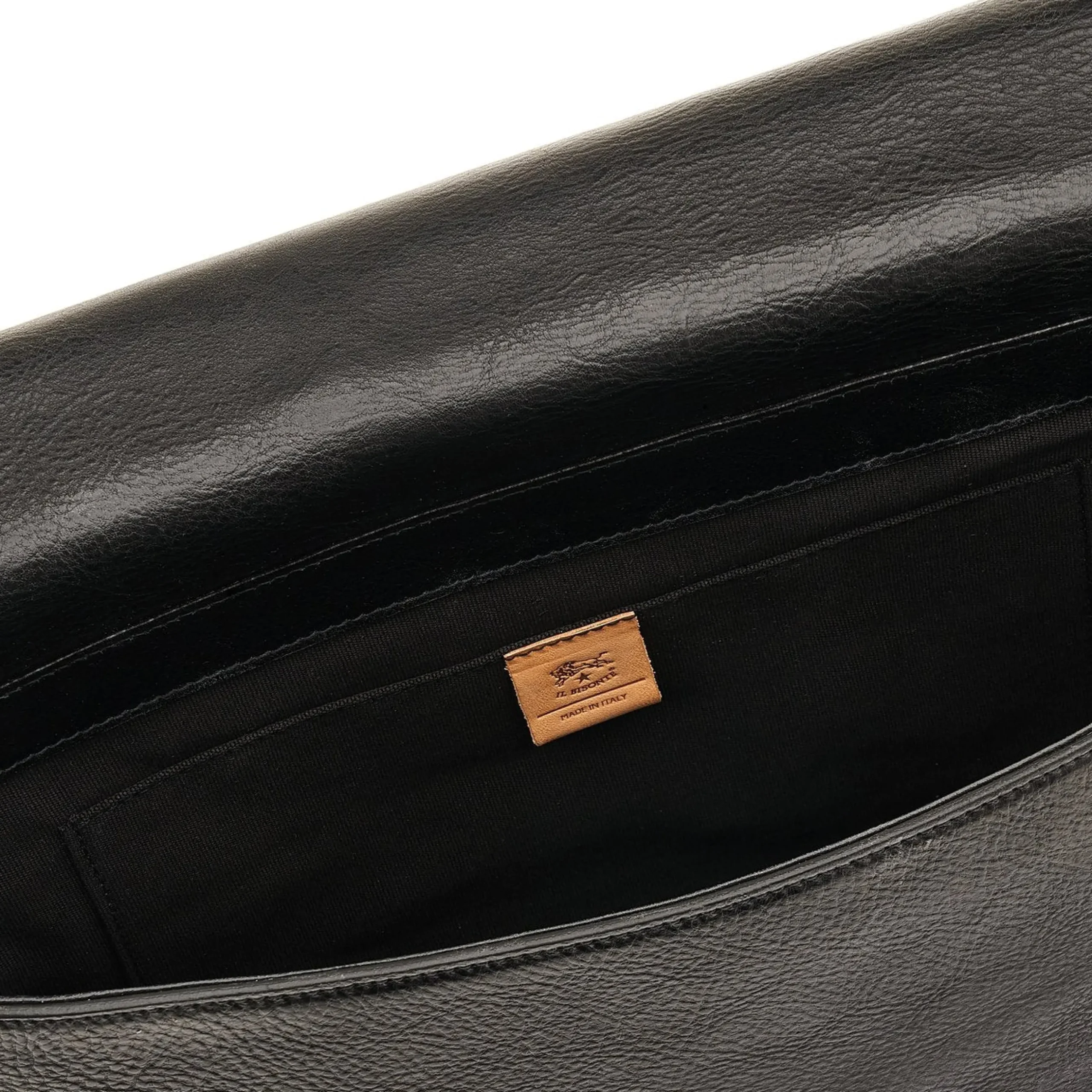 Novecento Women's messenger in leather color black