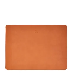 Office & business Desk pad in leather color caramel