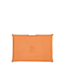 Office & business Business card holder in leather color caramel