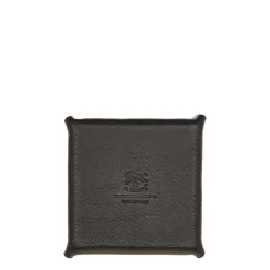 Office & business Desktop pen holder in leather color black