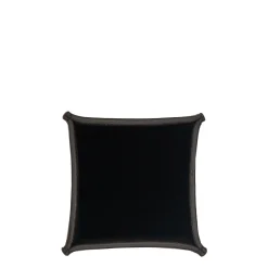 Office & business Desktop pen holder in leather color black