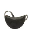 Oliveta Women's hobo in leather color black
