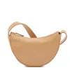 Oliveta Women's hobo in leather color caffelatte
