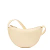 Oliveta Women's hobo in leather color white