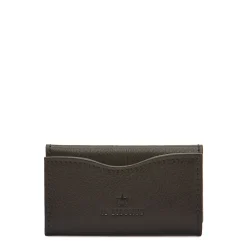 Oliveta Women's keyring in leather color black