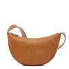Oliveta Women's hobo in leather color gianduia