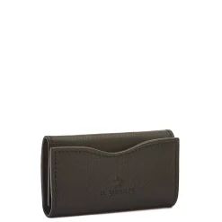 Oliveta Women's keyring in leather color black