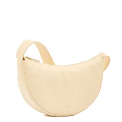 Oliveta Women's hobo in leather color white
