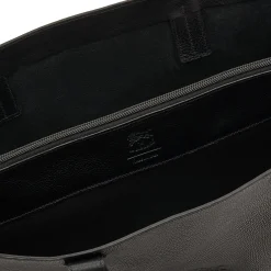 Opale Women's handbag in leather color black