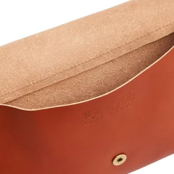 Parione Women's belt bag in leather color caramel