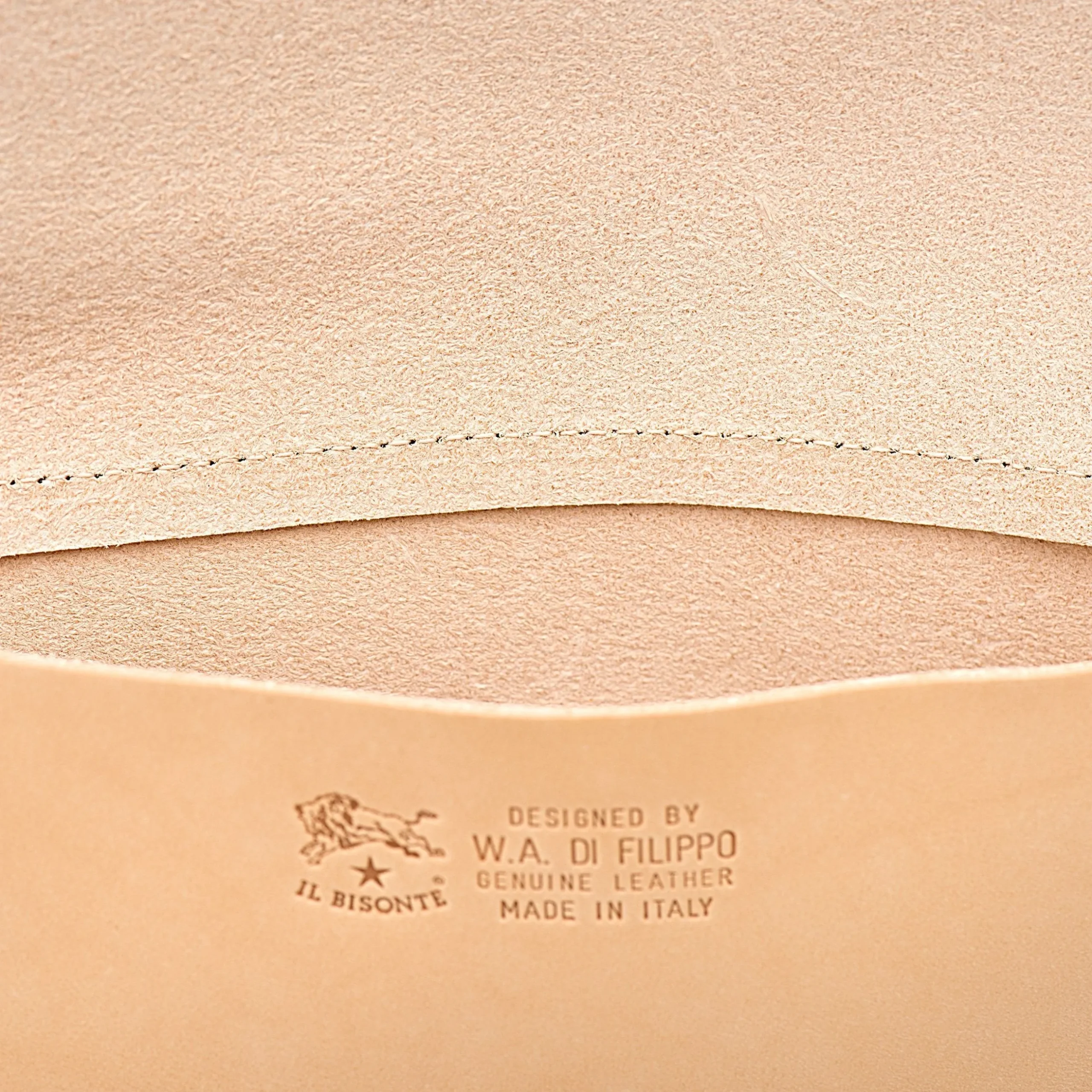 Parione Women's belt bag in leather color natural