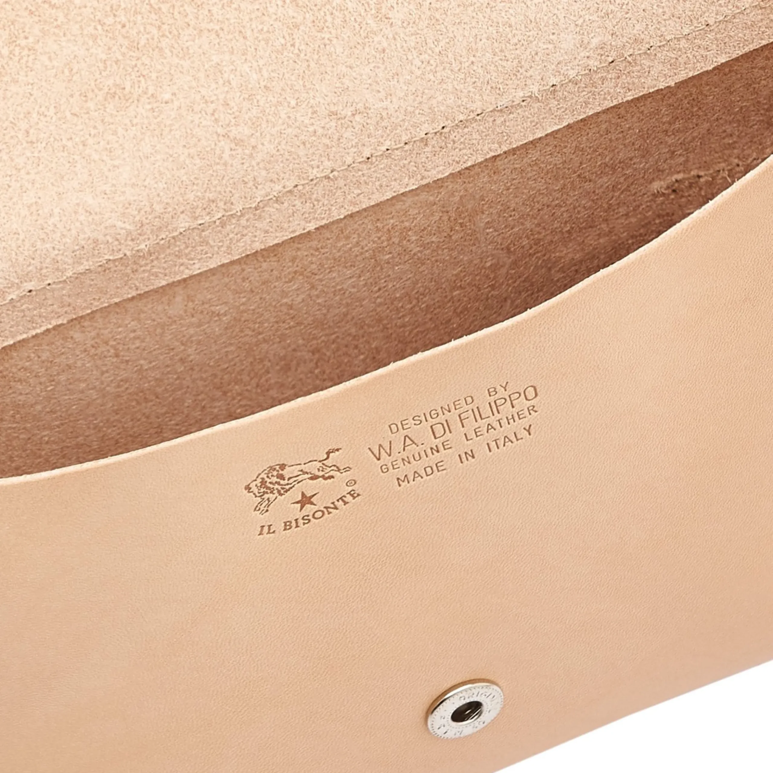 Parione Women's belt bag in leather color natural