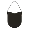 Roseto Women's hobo in leather color black