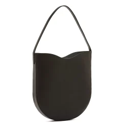 Roseto Women's hobo in leather color black