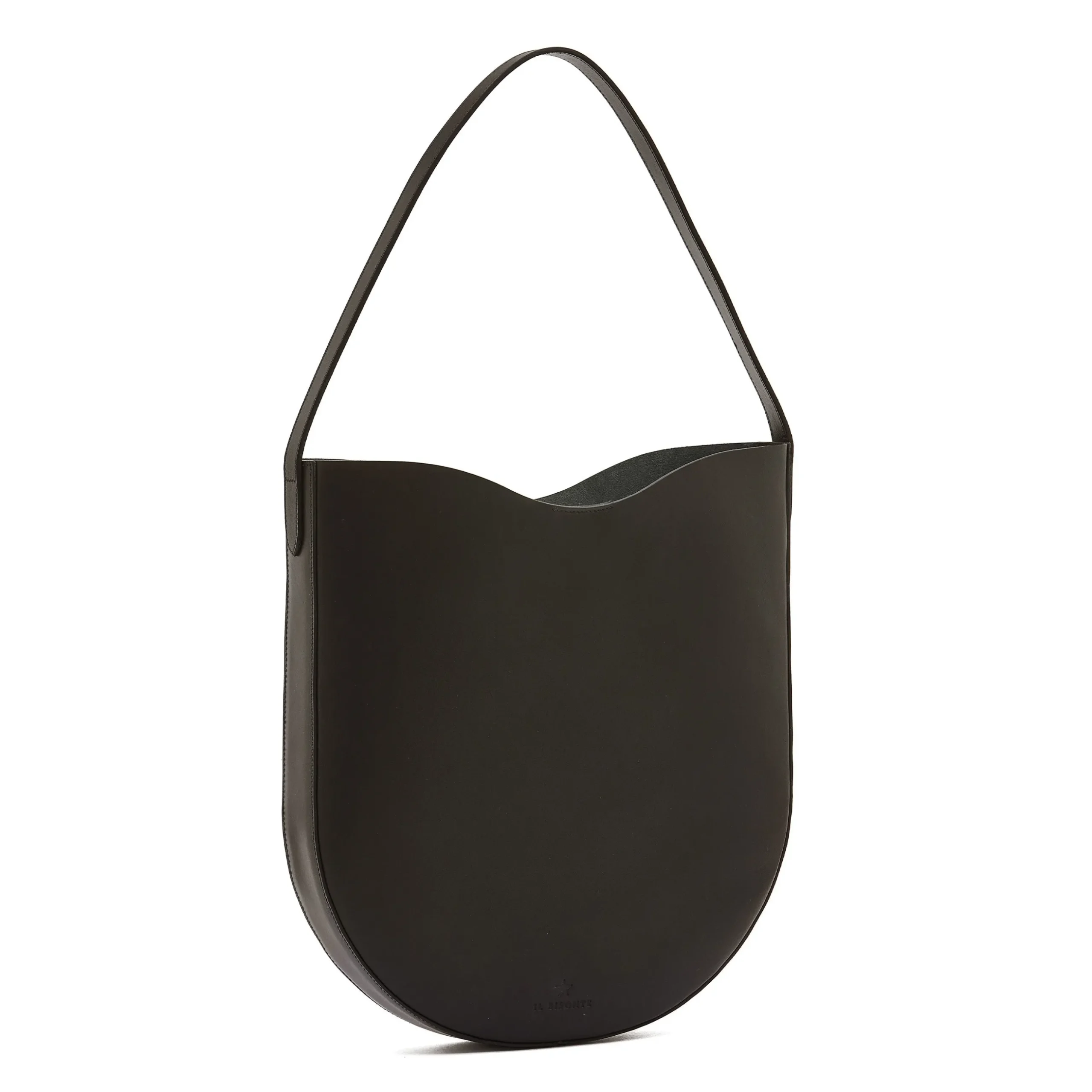 Roseto Women's hobo in leather color black