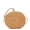 Rubino Women's crossbody bag in leather color natural
