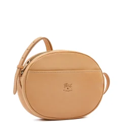 Rubino Women's crossbody bag in leather color natural