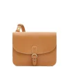 Salina Women's crossbody bag in leather color natural