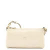 Salina Women's shoulder bag in leather color milk