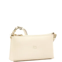 Salina Women's shoulder bag in leather color milk