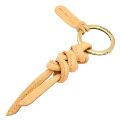 Snodo Women's keyring in leather color natural