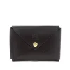Sovana Card case in leather color black