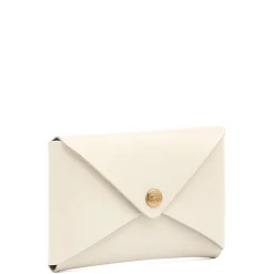 Sovana Card case in leather color milk
