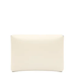 Sovana Card case in leather color milk
