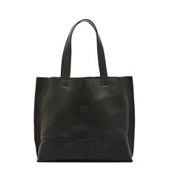 Talamone Women's tote bag in leather color black