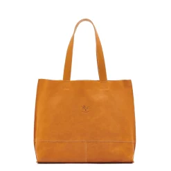 Talamone Women's tote bag in vintage leather color natural