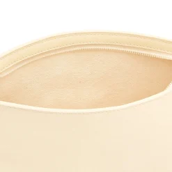 Tessa Women's crossbody bag in leather color milk