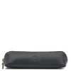 Women's case in leather color blue