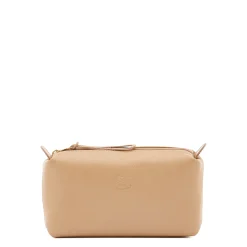Women's case in leather color caffelatte