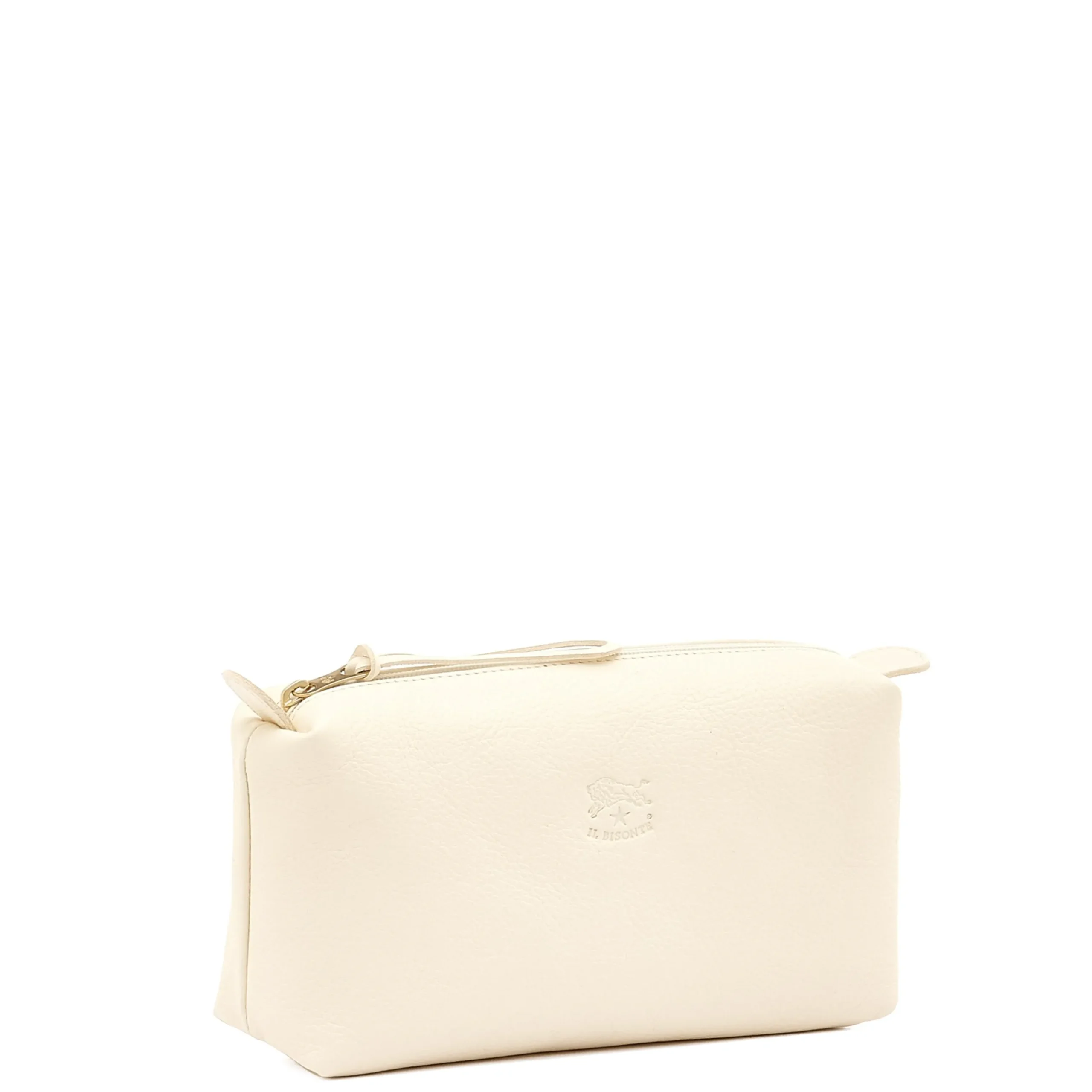 Women's case in leather color white