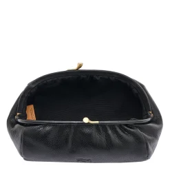 Women's case in leather color black