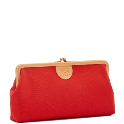 Women's clutch bag in fabric