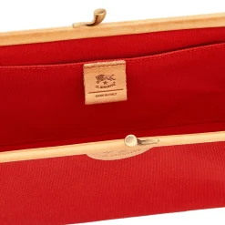 Women's clutch bag in fabric