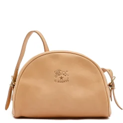 Women's crossbody bag in leather color natural