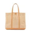 Women's tote bag in fabric color natural