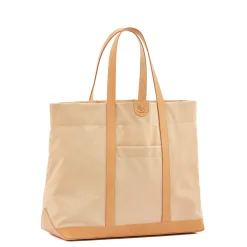 Women's tote bag in fabric color natural