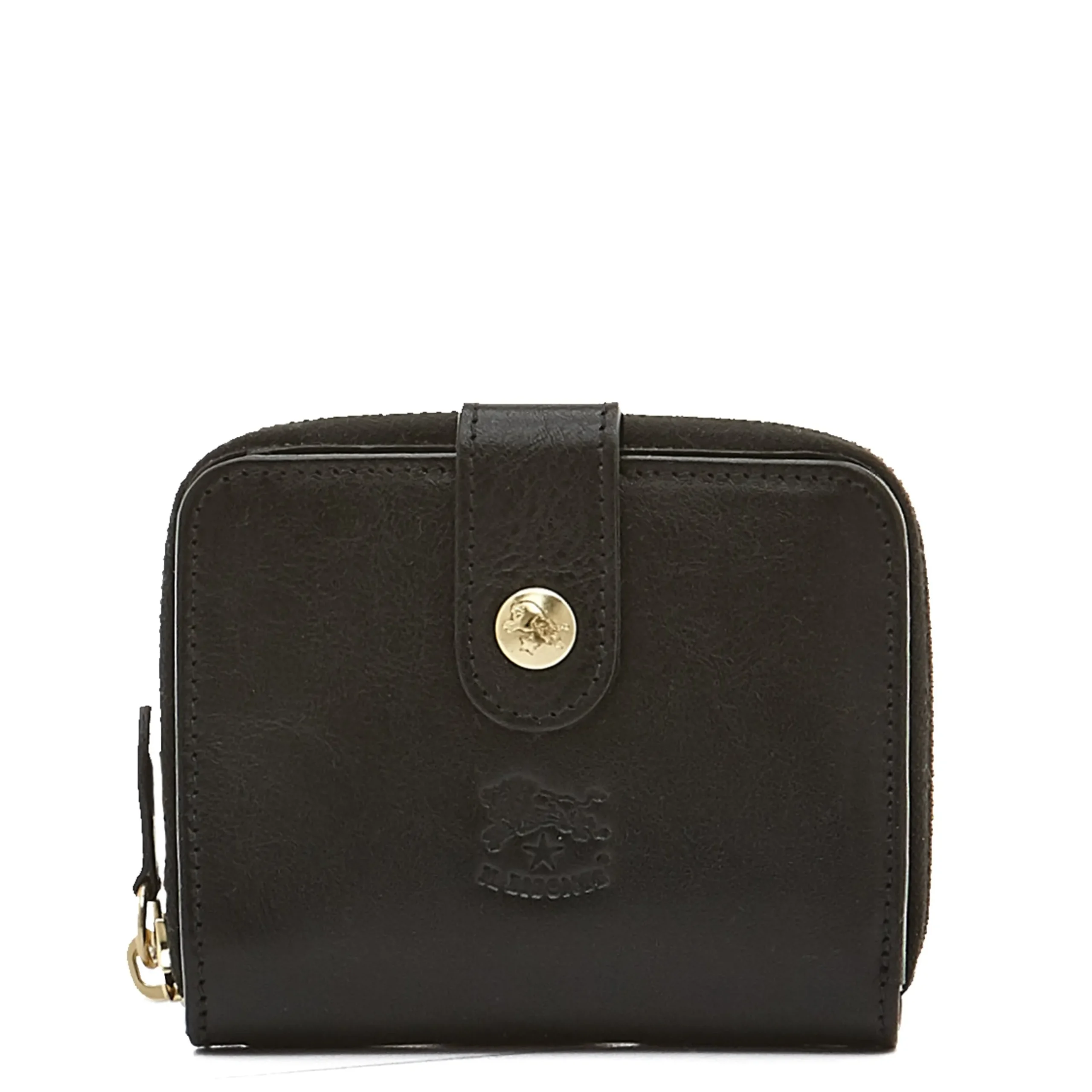 Women's wallet in leather color black